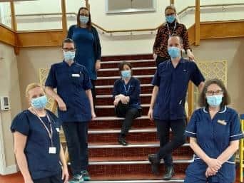 The Vaccination Team from Healthcare First in Partnership with Pinfold Surgery received an emotional honorary clap on as they waved goodbye to the Newfield care home.