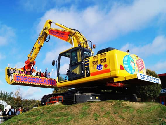 Castleford's Diggerland Yorkshire Theme Park will reopen next month, it has been confirmed. Photo: Diggerland UK