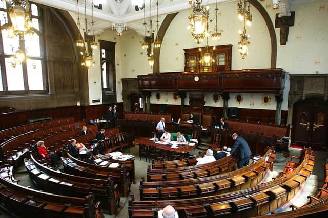 Wakefield's council chamber
