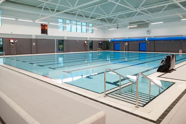 A new 10-lane swimming pool is among the centre's many features.