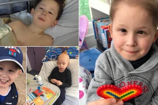 This research is crucial to help children like Leighton Moorhouse who was just six when he was diagnosed with a brain tumour.