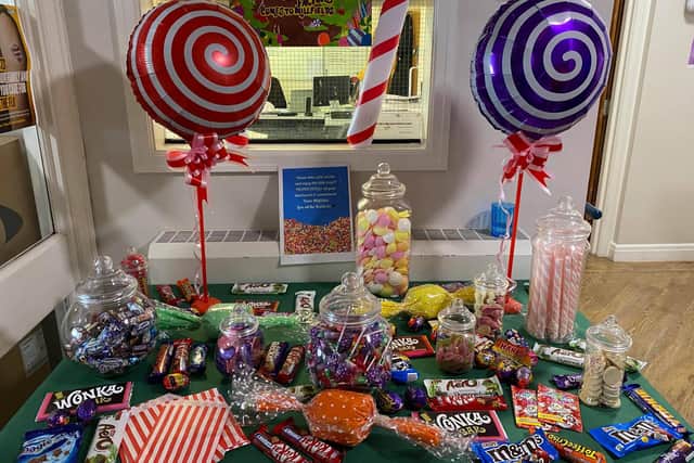 Residents indulged in sweet treats