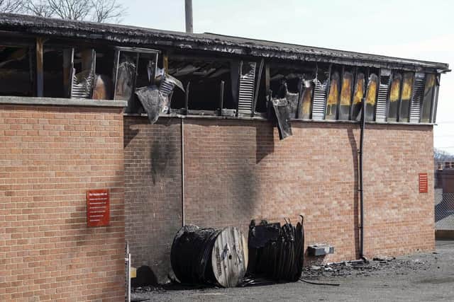 BT has restored landlines to thousands of homes in Hemsworth, after a fire tore through the town's telecommunications exchange. Photo: Scott Merrylees
