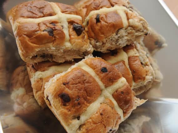 Hot cross buns are traditionally eaten on Good Friday