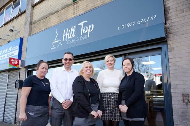 Helen Skelding, who manages Hill Top Cafe and Deli, was among the business owners to benefit from the scheme.