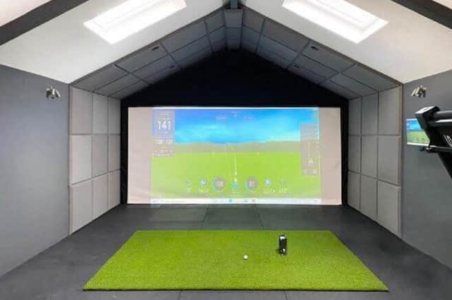 Artist’s impression of the new swing room being installed at Wakefield Golf Club to be ready for use this year.