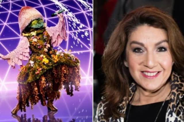Is Wakefield's very own Jane McDonald behind the mask? (ITV/GettyImages)