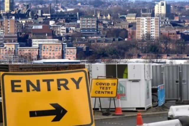 Positive Covid cases have risen again in Wakefield, according to latest figures.