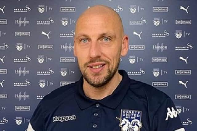 Jas Colliver, who is looking forward to working with old comrade Gary Middleton again after adding him to his coaching staff at Ossett United.