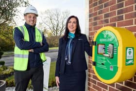 A leading housebuilder has taken the decision to install a defibrillator at each of its new home developments in the region, including Wakefield.