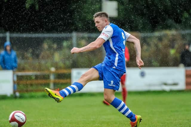 Joe Lumsden has returned to Pontefract Collieries and is keen to get back on the pitch with the club for who he scored 13 goals in the 2019-20 season.