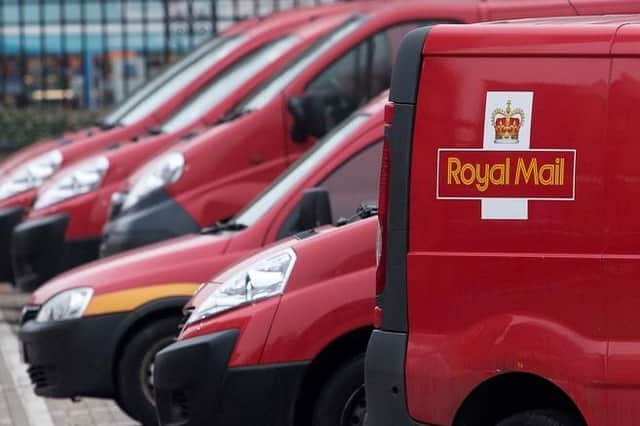 Royal Mail issued its daily service update yesterday, with 56 postcodes set for slower than usual deliveries.