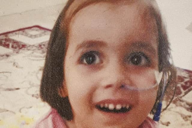 Three-year-old Nilay has a life-threatening illness.