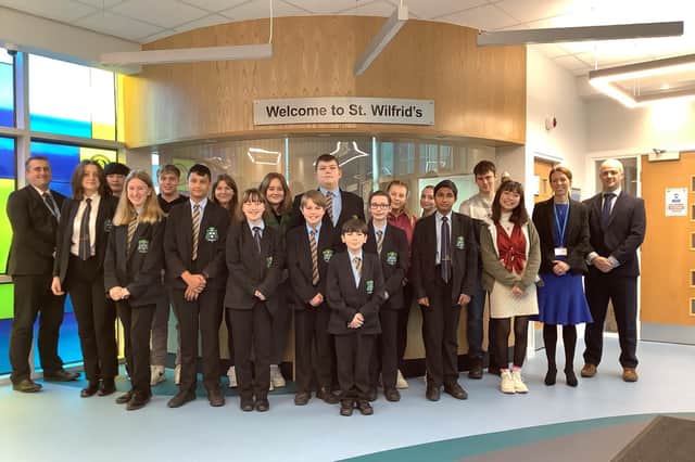St Wilfrid’s Catholic High School and Sixth-Form College at Featherstone was  rated Good following its recent Ofsted inspection