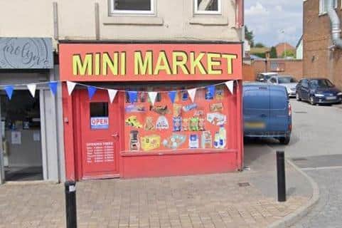 Mini Market in Featherstone.