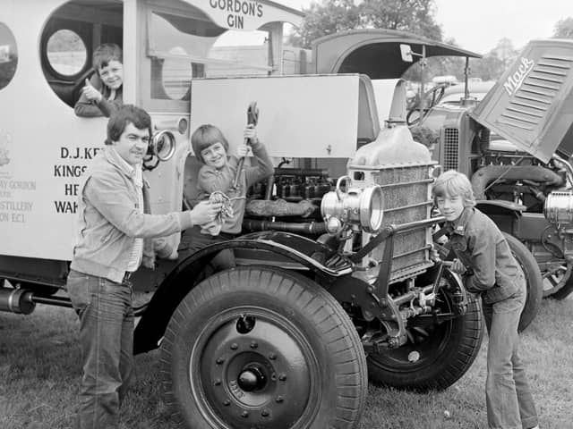 The popular Steam Fair at Nostell Priory started in the 1970s.