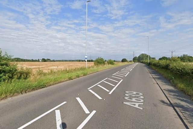 The crash happened at about 7.20am on the A639 Barnsdale Road between Methley and Castleford.