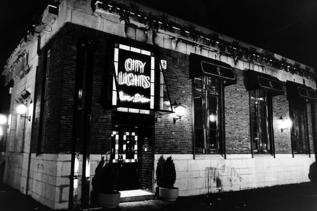 Do you remember City Lights bar and diner pictured in November 1987?