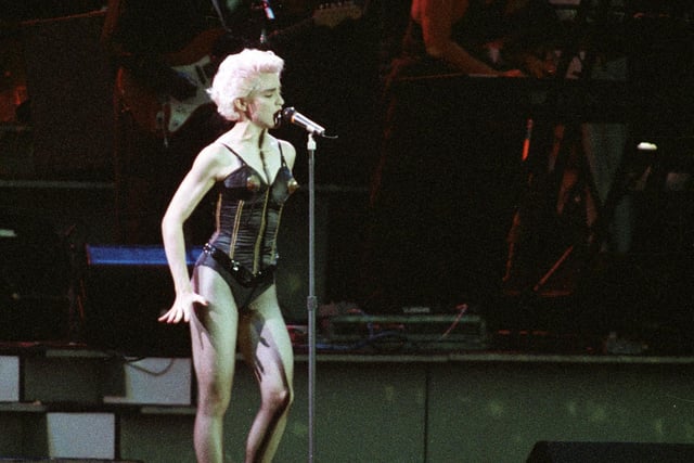 Madonna was in Leeds to perform at Roundhay Park in August 1987.