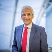 Professor Mahendra Patel OBE who is playing a key role in the fight to combat Covid-19.