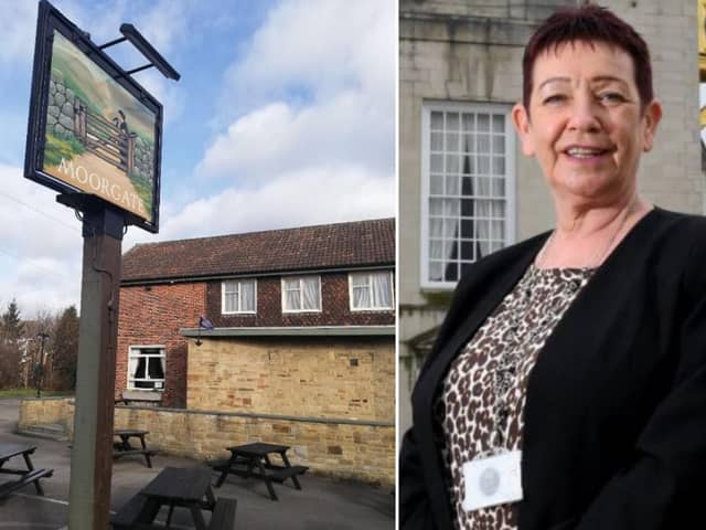 Coun Harland is the former landlady of the Leeds Road pub.