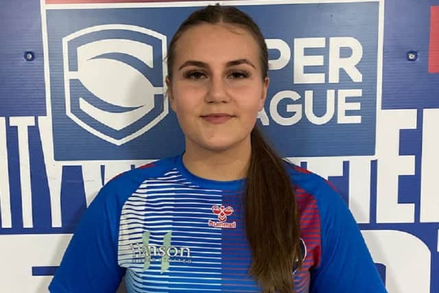 Kacey Davies is one of several signings from Halifax Panthers to make the move to Wakefield Trinity Ladies RL for the 2022 season.