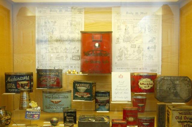 Halifax has a long history of confectionery thanks to the Mackintosh who introduced toffees and later created Quality Street. The original shop was located at 53 King Cross Street, which was demolished in 1969.
