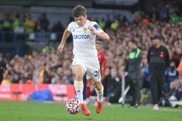 Dan James scored two goals in Leeds United's thrilling 3-3 draw at Aston Villa.