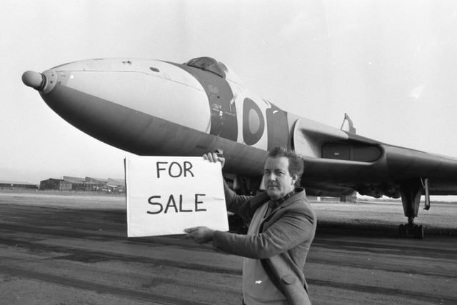 For sale: Vulcan Bomber, 4,500 hours in the air, economical £2,000-an-hour running costs, two careful owners. Fly away price... about £10,000. That is the "bargain" offer which marks the sad end of one man's dream to keep a famous aeroplane flying. Soaring overheads have forced Blackpool flying instructor Brian Bateson to ground plans to turn his aircraft into a major seaside attraction