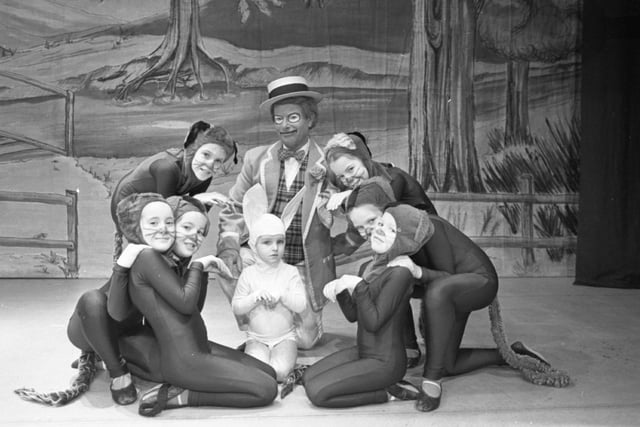 A much-loved children's tale, The Wind in the Willows, was brought to life at Blackpool's Grand Theatre and brought roars of approval from the large audience. Pictured above with Mr Toad are some of the children's performers taking part