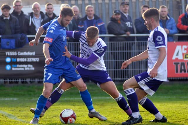 Gavin Rothery praised teammates, but played his part in Pontefract Collieries' fourth successive victory when they beat Stockton Town.