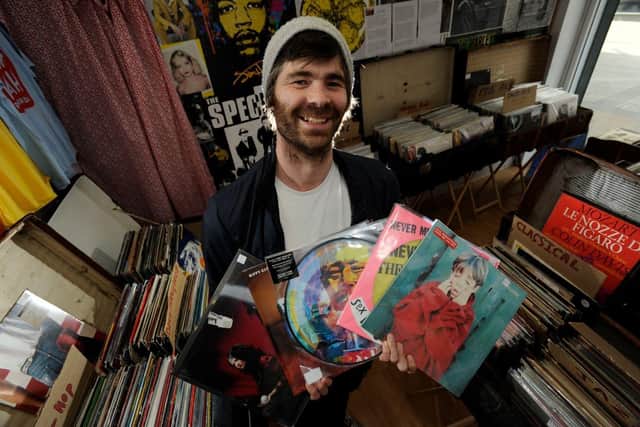 Alan Nutton is moving his record shop to bigger premises.