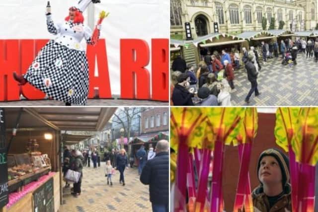 Three days of all things rhubarb has kicked off in the city centre, with demonstrations from chefs, plenty of family events plus the food and drink market.