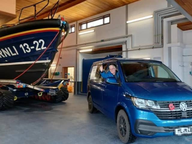 Starting at his Wakefield home on 1 March, David Holdsworth aims to drive an average of 87 miles per day in his Volkswagen Campervan T6.
