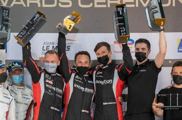 The Inception Racing team claimed the Asian Le Mans GT Champions title in the final race of the series.