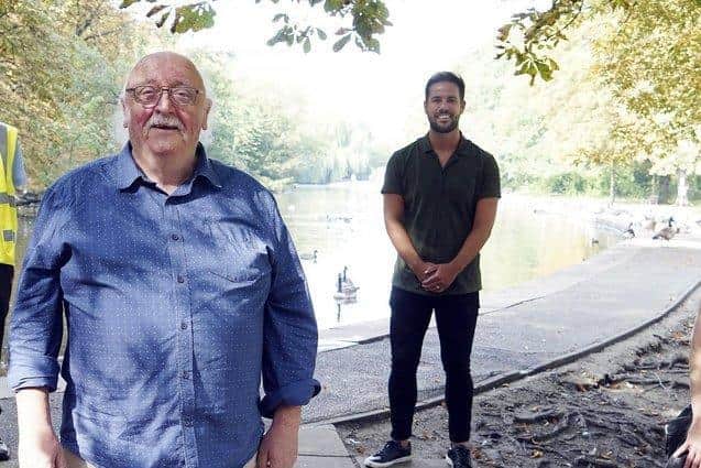 Ian Deighton (left), who is chair of Friends of Clarence, Holmfield and Thornes Parks, alongside Wakefield West councillor Michael Graham (right), have both strongly objected to the scheme.