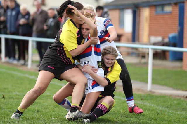 New Castleford Tigers Women signing Courtney Evans previously played for Wakefield Trinity when a teenager.