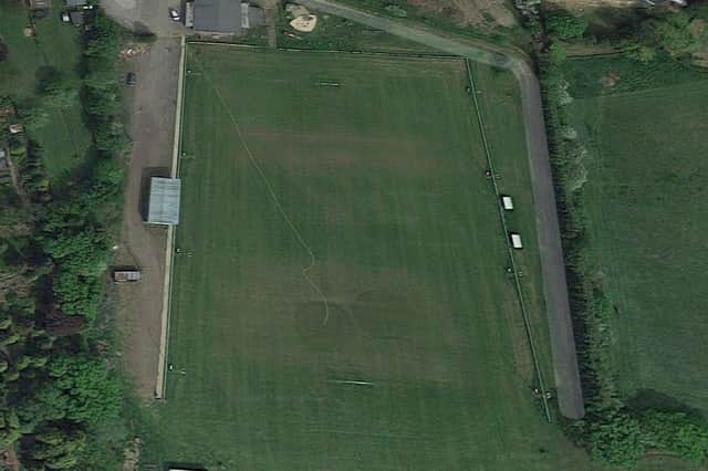 The pitch at Pontefract Rugby Club (Google Maps).