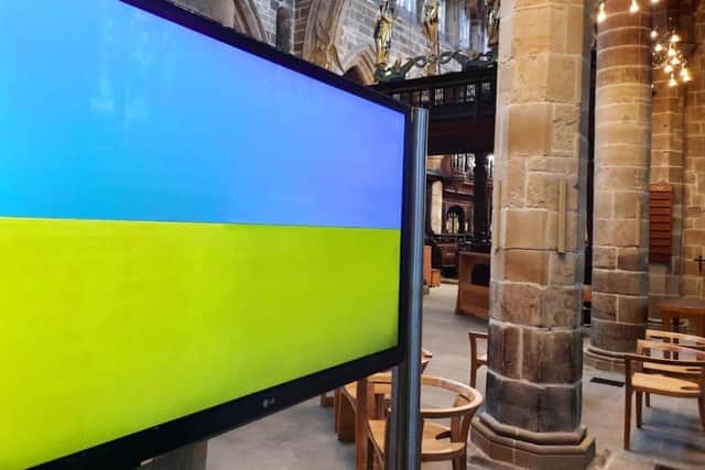 Wakefield Cathedral will be hosting a Peace Vigil this week as an expression of solidarity with the people of Ukraine.