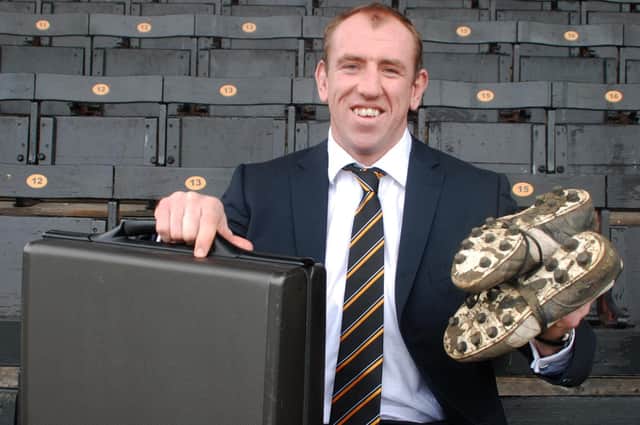 Nick Fozzard swapped his boots for a briefcase as the Great Britain international forward became Castleford Tigers' new commercial manager 10 years ago this month.