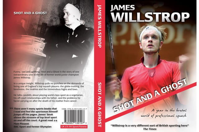 James Willstrop turned from world squash star to author when his 'Shot And A Ghost' book was published and reviewed in the Express.