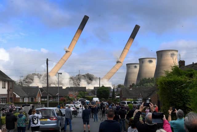 As further demolition is planned at Ferrybridge Power Station tomorrow, we take a look back at the history of the landmark site.