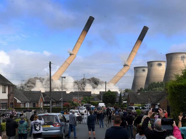 As further demolition is planned at Ferrybridge Power Station tomorrow, we take a look back at the history of the landmark site.