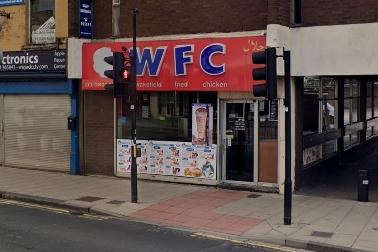 WFC at 105 Kirkgate, Wakefield was given a score of three on February 10.