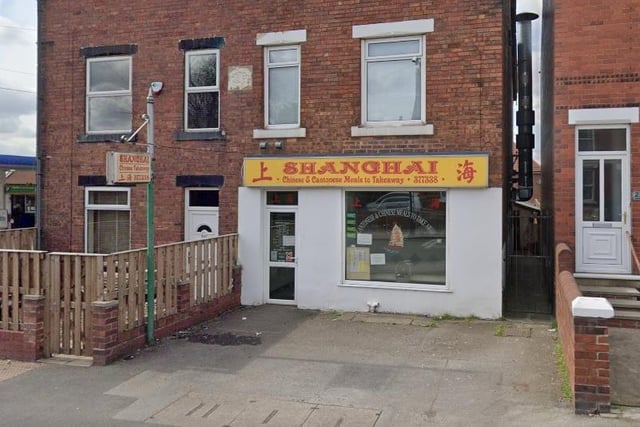 Shanghai at 269 Leeds Road, Wakefield was rated FIVE on March 9.