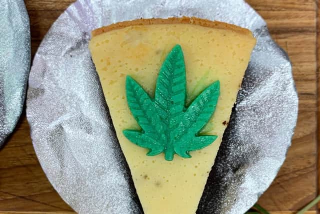 Ineson was offering cannabis-laced cakes for sale (library pic. Getty Images)