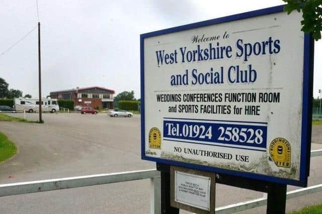 The club would have to relocate if the plans go ahead.