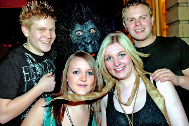 Lammy, Monkey, Tingy, Emma and Hayley.