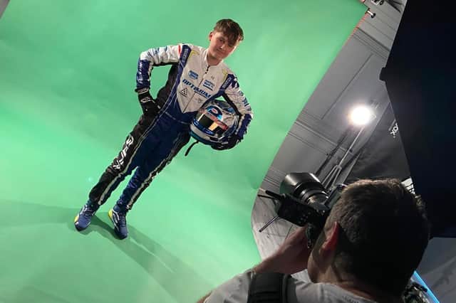 Star of the show young Wakefield karter Lewis Goff is set to feature in a motorsport documentary.