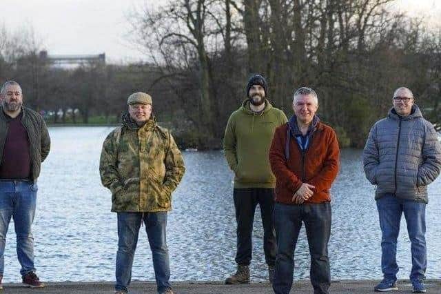 Local anglers, pictured here last year, want to revive the lake as a fishing destination, with the prospect of international competitions possibly returning to Pontefract.